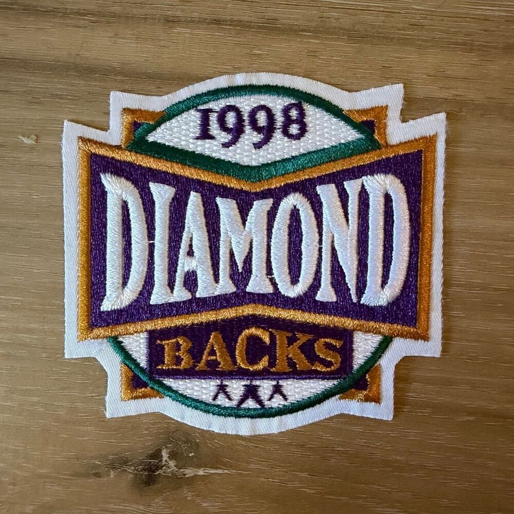 Vintage 90s Arizona Diamondbacks Inaugural Year Baseball Patch Collectors MLB